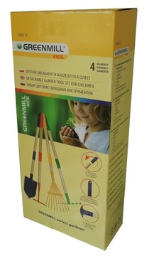 Инструменты детские, маленький садовник, грабли 4 шт.