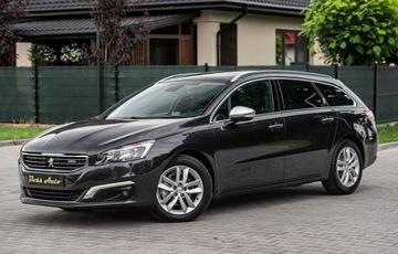 Peugeot 508 I SW Facelifting 2.0 BlueHDi 150KM 2015 Peugeot 508 2.0HDI 150KM Hed-Up Navi Skora Pano Alu Ledy Gwarancjia, zdjęcie 5