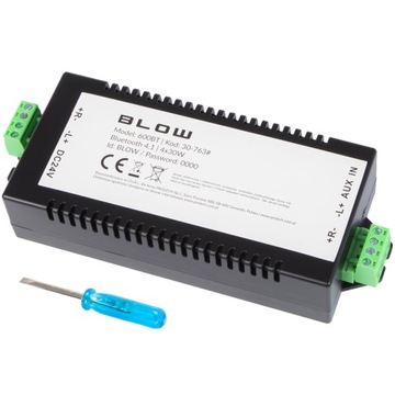 Wzmacniacz audio Bluetooth AUX BLOW 4X30W