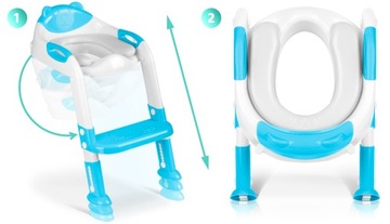 Чехол для детского сиденья Ricokids Teddy Bear с лестницей 729200 синий