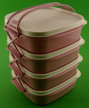 LUNCH BOX 4 X 1,5 Л КОНТЕЙНЕР ДЛЯ ОБЕДА LUNCHBOX