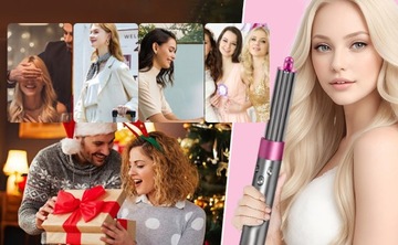 40 мм аксессуарный бигрлер для AirWrap Dyson HS01/HS05 Pink