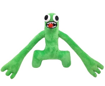 MASKOTKA RAINBOW FRIENDS ROBLOX GREEN PLUSZAK