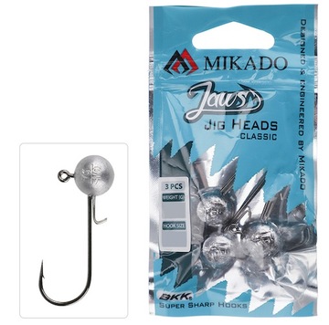 MIKADO GŁÓWKA JAWS CLASSIC JIG 7g nr 1 3 szt.