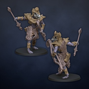 Лучники Шабтиса - x5 - DL Miniatures - Print3D - minifacture