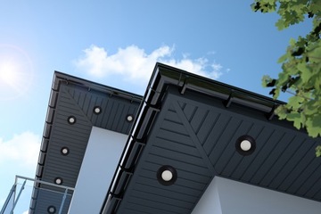 6x герметичный светильник IP44 + светодиодный потолок GU10 5W