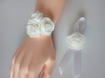 PR25 _AG * Przypinka butonierka ślub STUDNIÓWKA