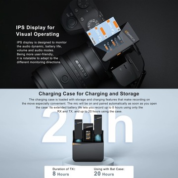 Беспроводная микрофонная система COMICA Vimo C3