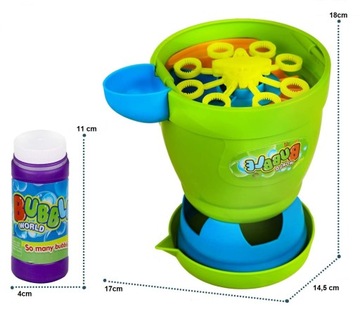 МАШИНА ДЛЯ ПРОИЗВОДСТВА МЫЛЬНЫХ ПУЗЫРЬЕВ ЖИДКИЕ ПУЗЫРЬКИ 007