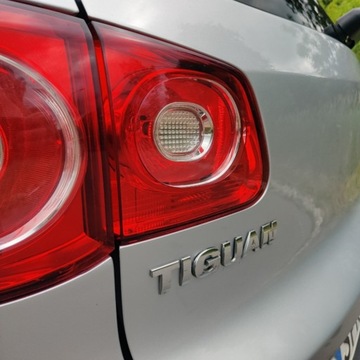 Volkswagen Tiguan I SUV 2.0 TDI CR DPF 140KM 2009 Volkswagen Tiguan 2.0 TDI 4x4 Xenon Android Hak Czujniki Parkowania 2.0, zdjęcie 9