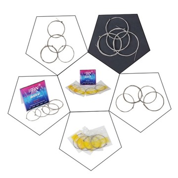 Набор струн для 4-струнной электробас-гитары IRIN