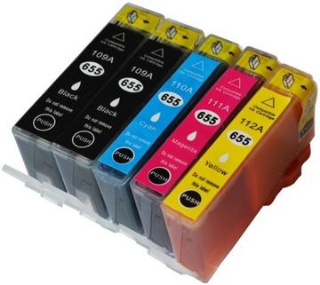 Tusze Do Drukarki HP DeskJet 3525 4615 5525 655 5x
