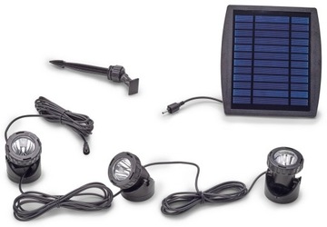 Pontec PondoSolar LED Set 3 Солнечный комплект с 3 лампами