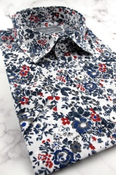 Мужская элегантная деловая рубашка к костюму P287