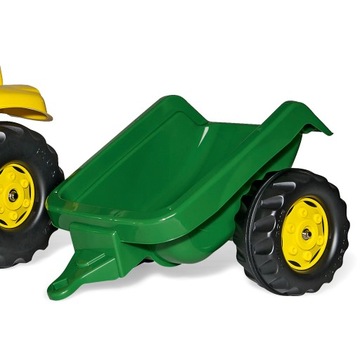 Rolly Toys rollyKid John Deere traktor z przyczepka UŻYWANA PO ZWROCIE KONS