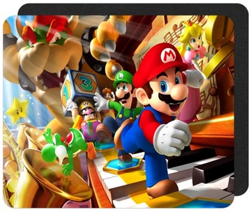 PODKŁADKA POD MYSZKĘ SUPER MARIO + własny tekst