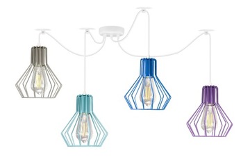 ŻYRANDOL LAMPA WISZĄCA SUFITOWA BELL LAMPY ŻYRNADOLE DO POKOJU DZIECIĘCEGO