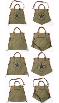 СУМКА-ШОППЕР ВИНТАЖНАЯ ЗВЕЗДА XL