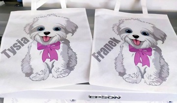 Сумка для покупок с вашим собственным эко-принтом