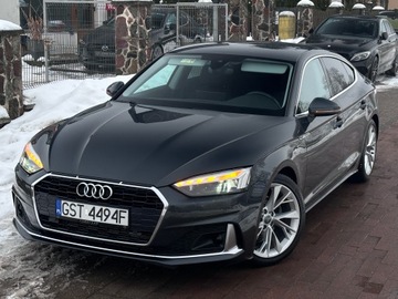 Audi A5 F5 Sportback 2.0 40 TFSI 190KM 2020 Audi A5 Sportback 40 TFSI SPORT S-Tronic Virtual -Masaże Matrix- LED Radary, zdjęcie 28