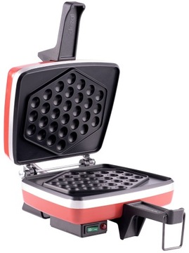 Gofrownica DEZAL Bąbel Mini Czerwony