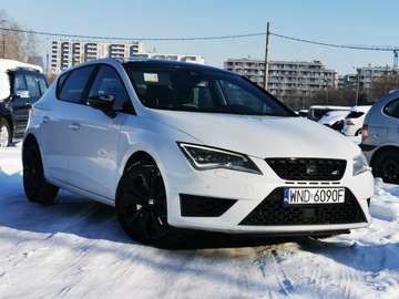 Seat Leon III CUPRA 5d 2.0 TSI 280KM 2014 SEAT LEON CUPRA 5d 2.0 TSI 280KM, Bezwypadkowy, Serwisowany, DSG