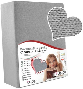 Prześcieradło 120x60 do Łóżeczka JERSEY Z gumką BAWEŁNIANE na Leżak Bawełna