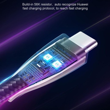 USB-кабель для зарядки, кабель для быстрой зарядки 5А с