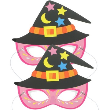 Maska Halloween Maski na twarz 2 szt