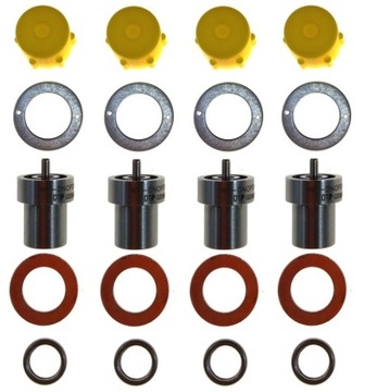 KOŃCÓWKI WTRYSKU DN0PDN112 MITSUBISHI 4D56 NA 4CYL + PODKŁADKI, XXL