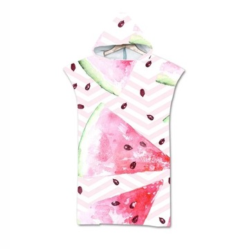 Summer Ice Cream Hooded Bath Towels Cloak