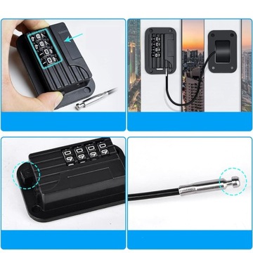 замок для холодильника, комбинированный, ящика, шкафа, двери, мебельный, замок, 2 шт.