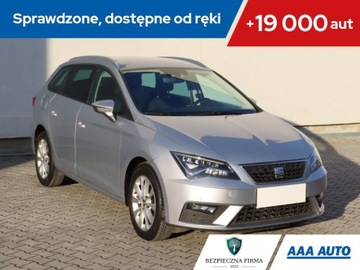 Seat Leon III ST Facelifting 1.6 TDI 115KM 2019 Seat Leon 1.6 TDI, DSG, Navi, Klima, Klimatronic