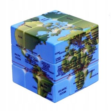 Speed Cube Projekt mapy świata Magic Cube