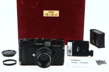 Analogowa Konica Hexar RF + 50/2 M-Hexanon, WWA