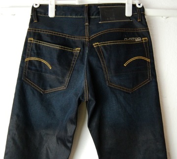 G-STAR RAW 3301 straigt W28 L32 PAS 76 jeansy męskie z elastanem