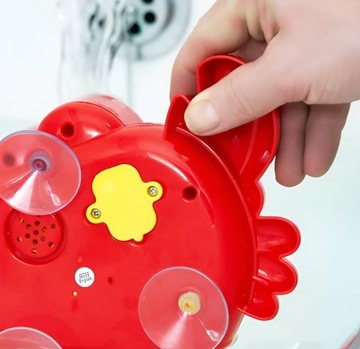 CRAB BUBBLE МАШИНА ДЛЯ ПРОИЗВОДСТВА ПЕНЫ В ВАННЕ ДЕТСКИЙ ДУШ МУЗЫКА