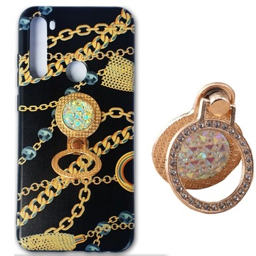 Etui case ring DIAMENTY WZORY Xiaomi Redmi Note 8