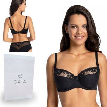 Biustonosz Gaia Goldie 899 semi-soft Czarny 90D