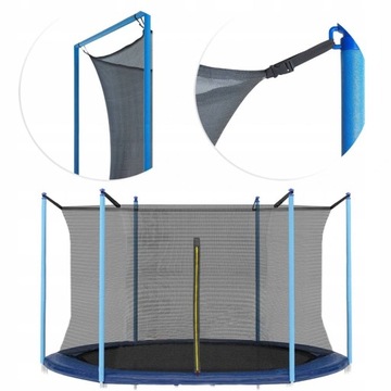 Siatka ochronna wewnętrzna do trampoliny 8FT-244cm