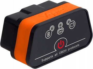 Диагностический интерфейс Vgate iCar2 BT 3.0 OBDII ELM327, сканер неисправностей