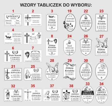 Надгробная табличка ПО ИНДИВИДУАЛЬНОСТИ ТОЛЩИНОЙ 100 см2