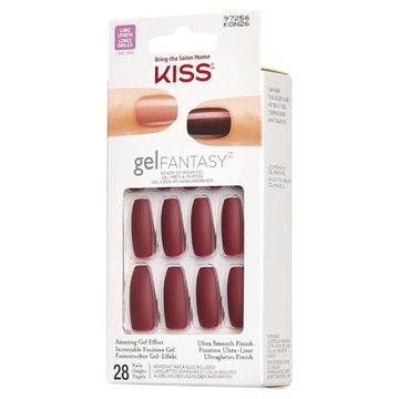 Накладные ногти Kiss Gel Fantasy KGN26C x28 L