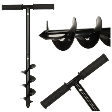 Садовая сеялка для посадки растений, выкапывания рассады, шнековая земляная дрель