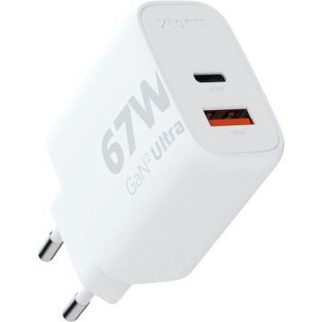 Výkonná nabíječka 67W Usb-c Pd, pro notebook, telefon Usb-a, Xtorm, GaN2 výkonná