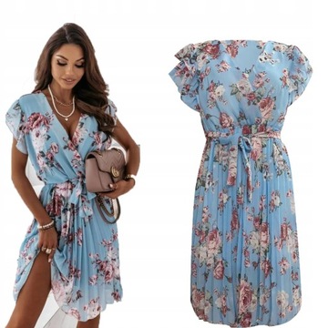 Boho Sexy Letnie Sukienki Damska Tunika XXL