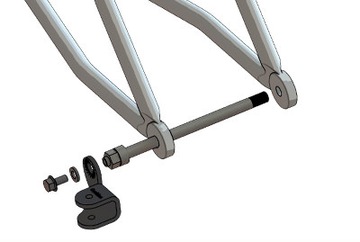Адаптер заднего колеса Qeridoo Rigid Axle