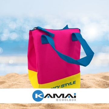 СУМКА ДЛЯ ОБЕДА Kamai Gio Style, РОЗОВАЯ, ОБЪЕМ 5 Л