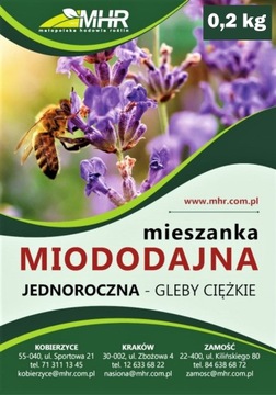 JEDNOROCZNA mieszanka MIODODAJNA 0,2kg g.ciężkie