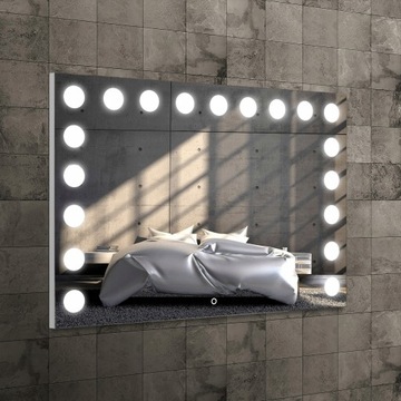 LUSTRO DO TOALETKI ŁAZIENKI VISAGE Z OŚWIETLENIEM